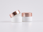 Preview: Weissglasdose 30 ml – Deckel Rosé